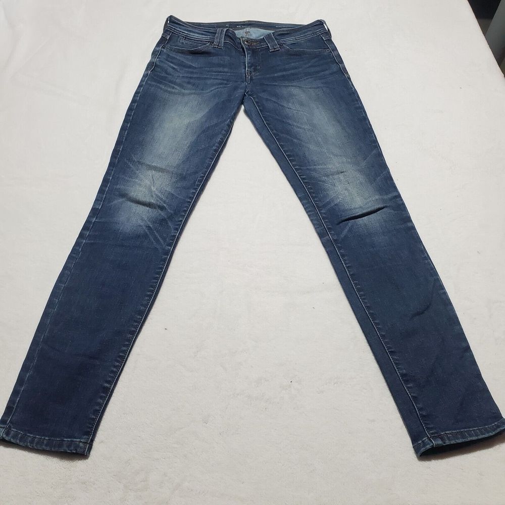 LEVI'S STRAUSS & CO Women Demi Curve Modern Rise Skinny Jeans Size 26 Blue Denim